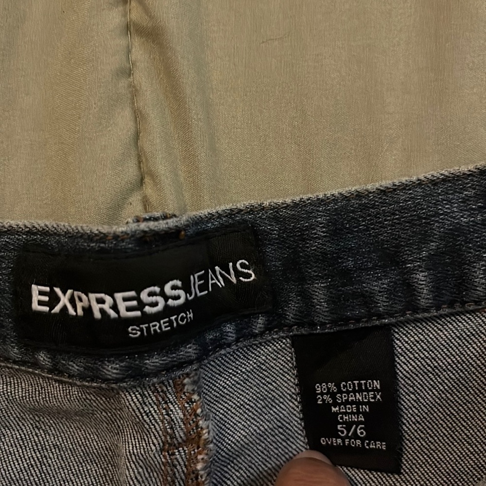 Express Bling stretch jeans 5/6